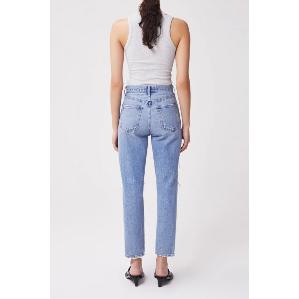Tulle High Rise Relaxed Tapered Jean