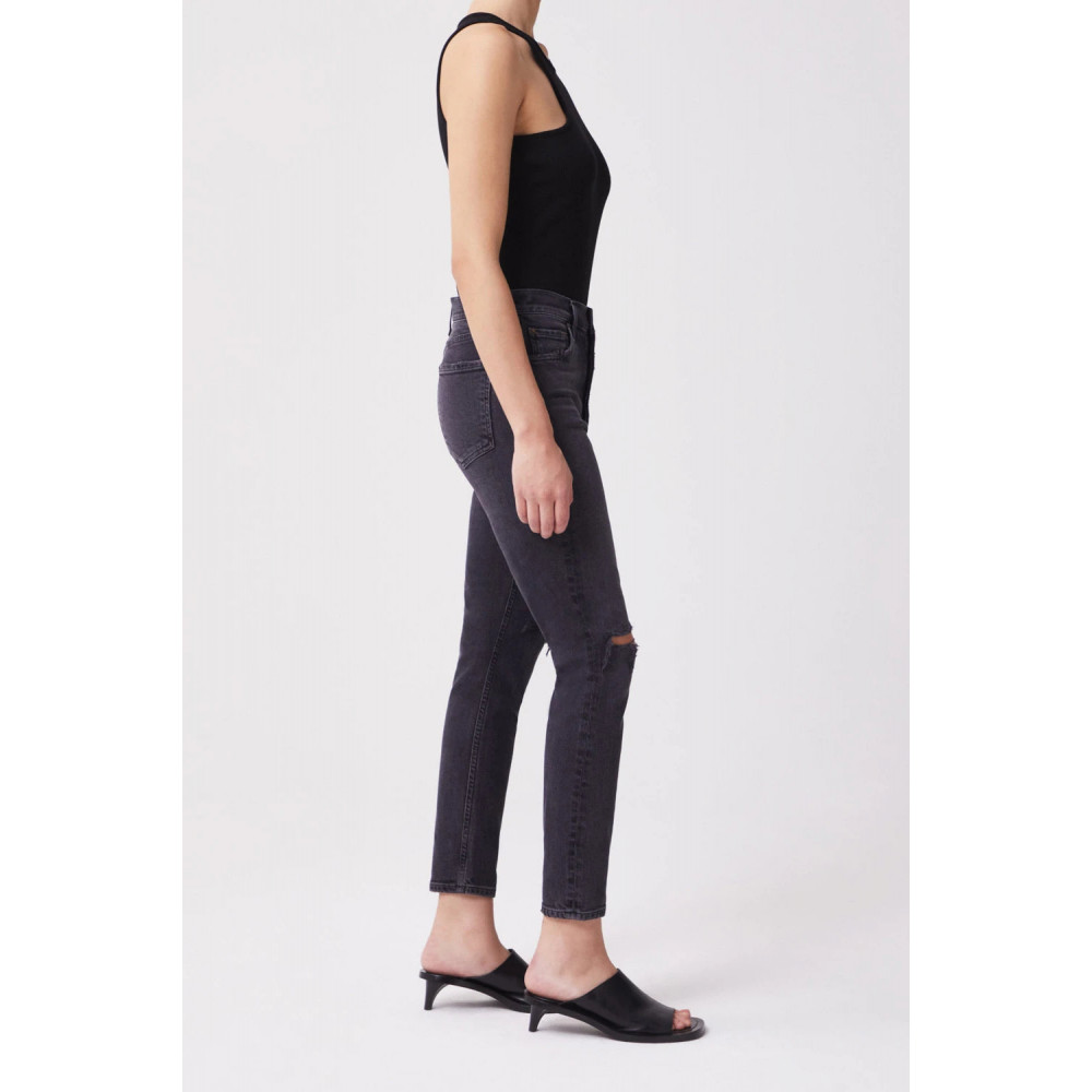 Brocade High Rise Slim