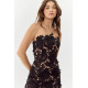 South Woven Lace Tube Dress