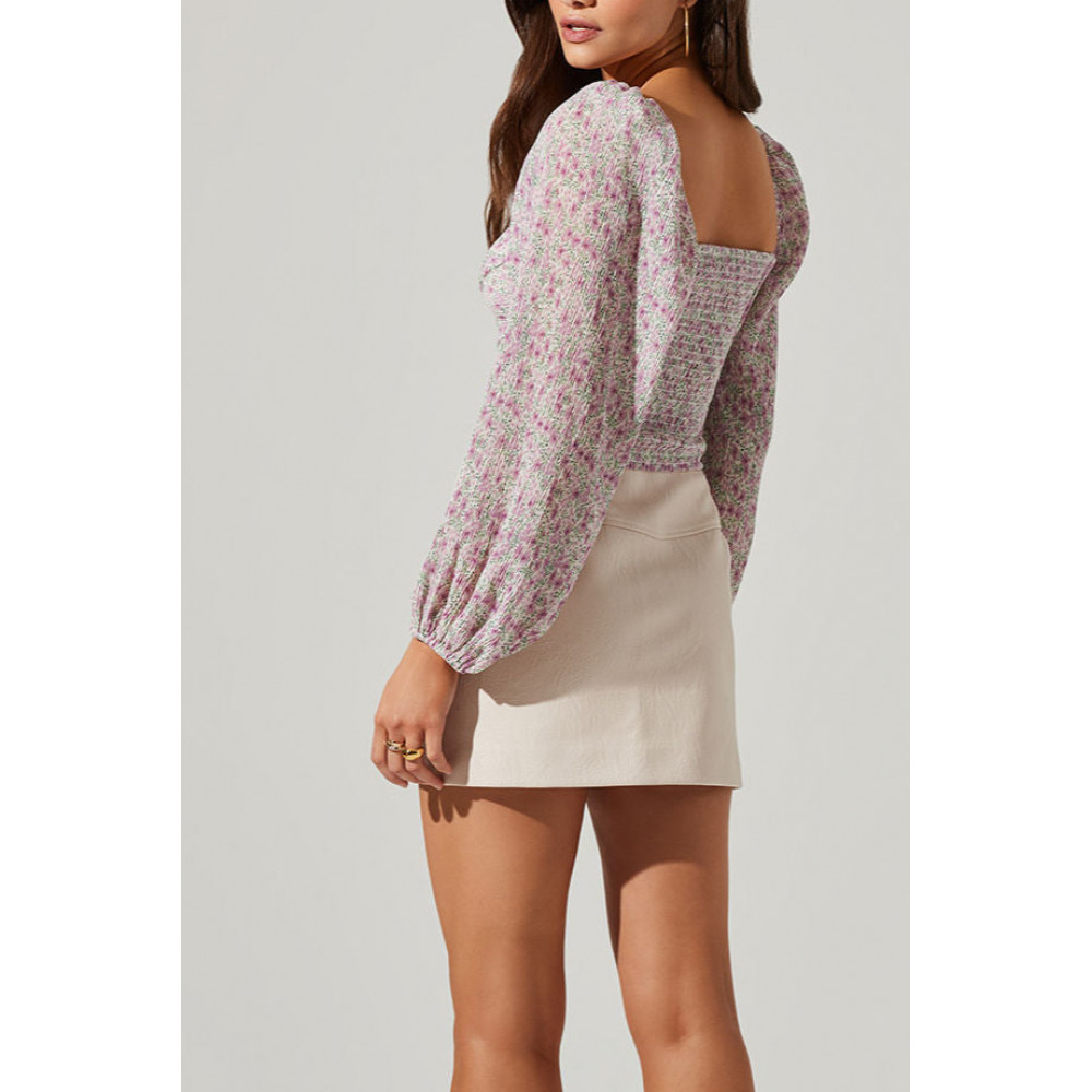 Beat Twilight Print Blouse