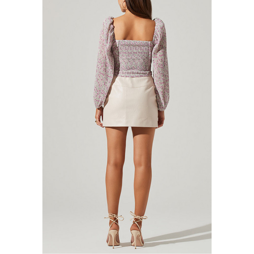 Beat Twilight Print Blouse