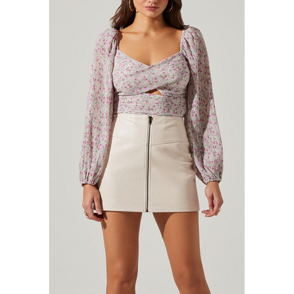 Beat Twilight Print Blouse