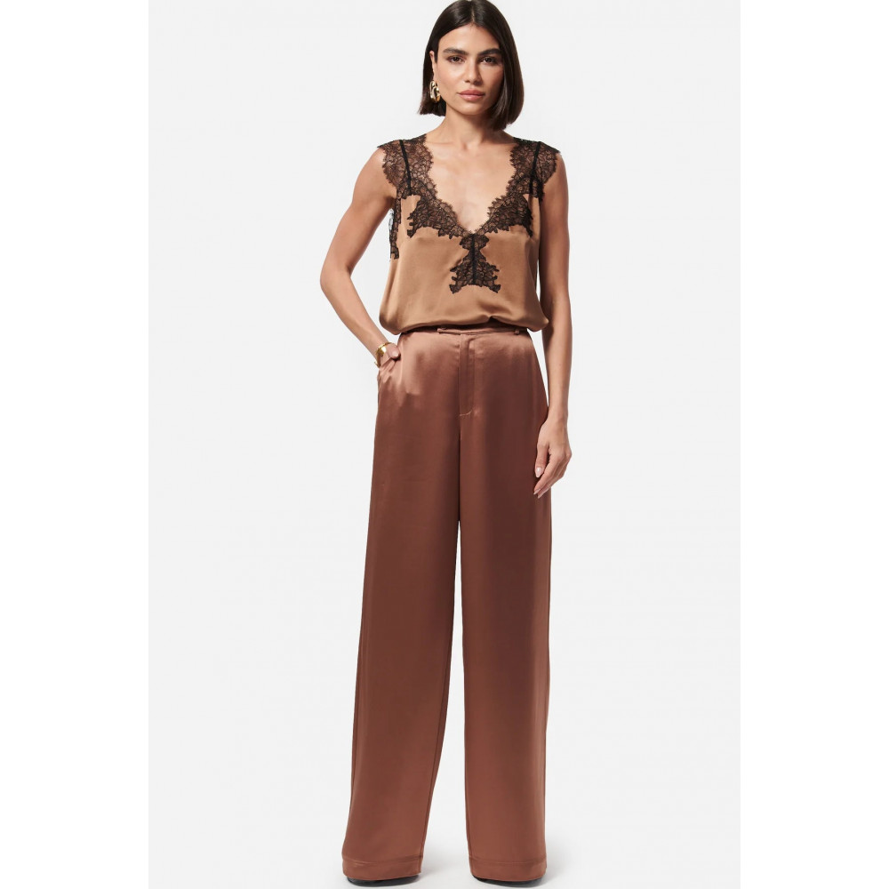 Pizzo Flow Lace Trim Cami