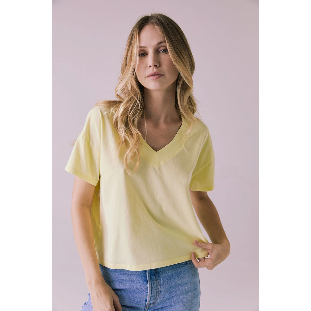 Chant V Neck Tee