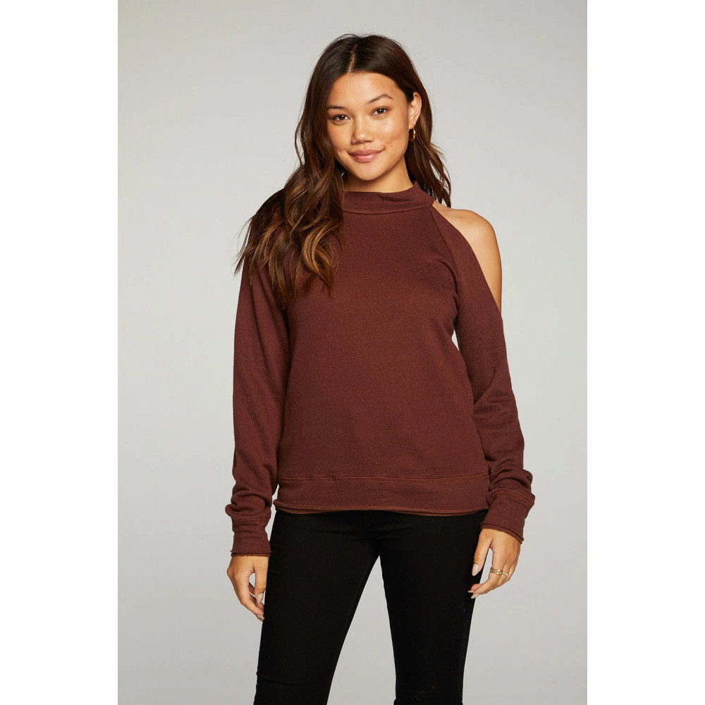 Tendre Calma Shoulder Sweatshirt