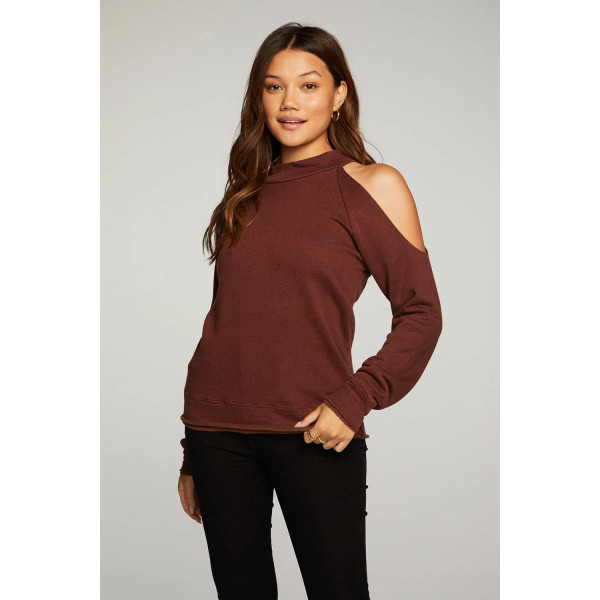 Tendre Calma Shoulder Sweatshirt