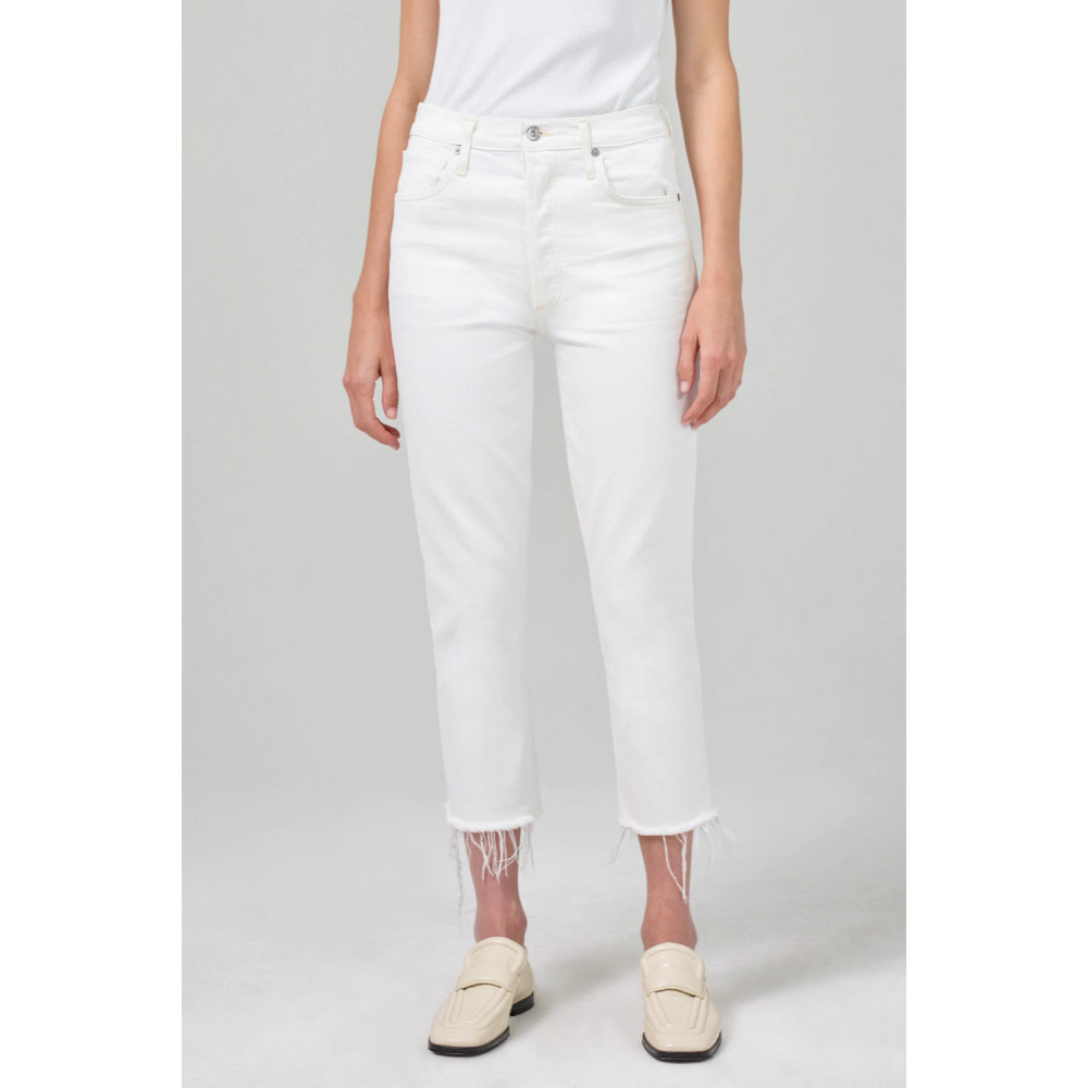 Fern High Rise Crop Straight