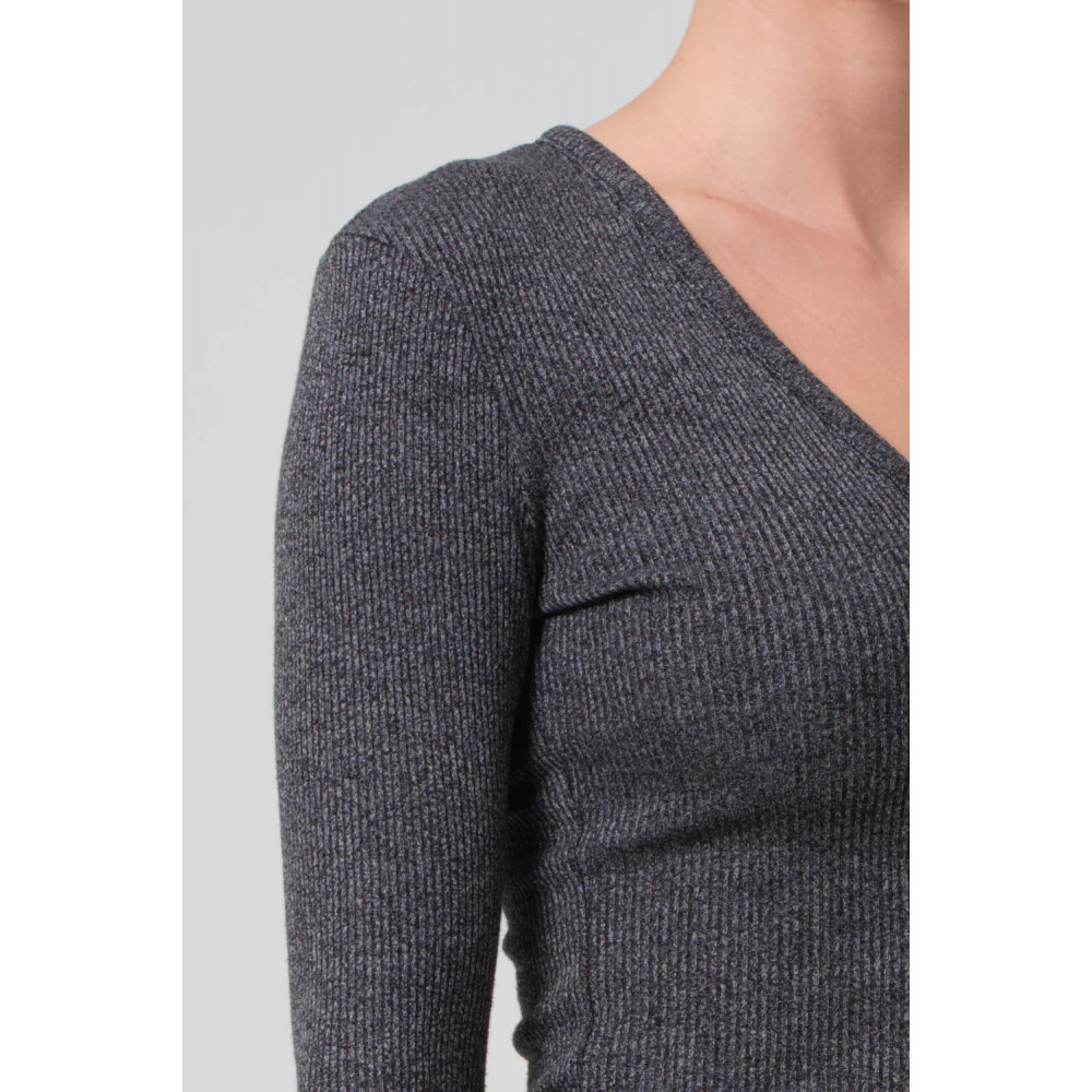 Equinox V-nk Rib Top