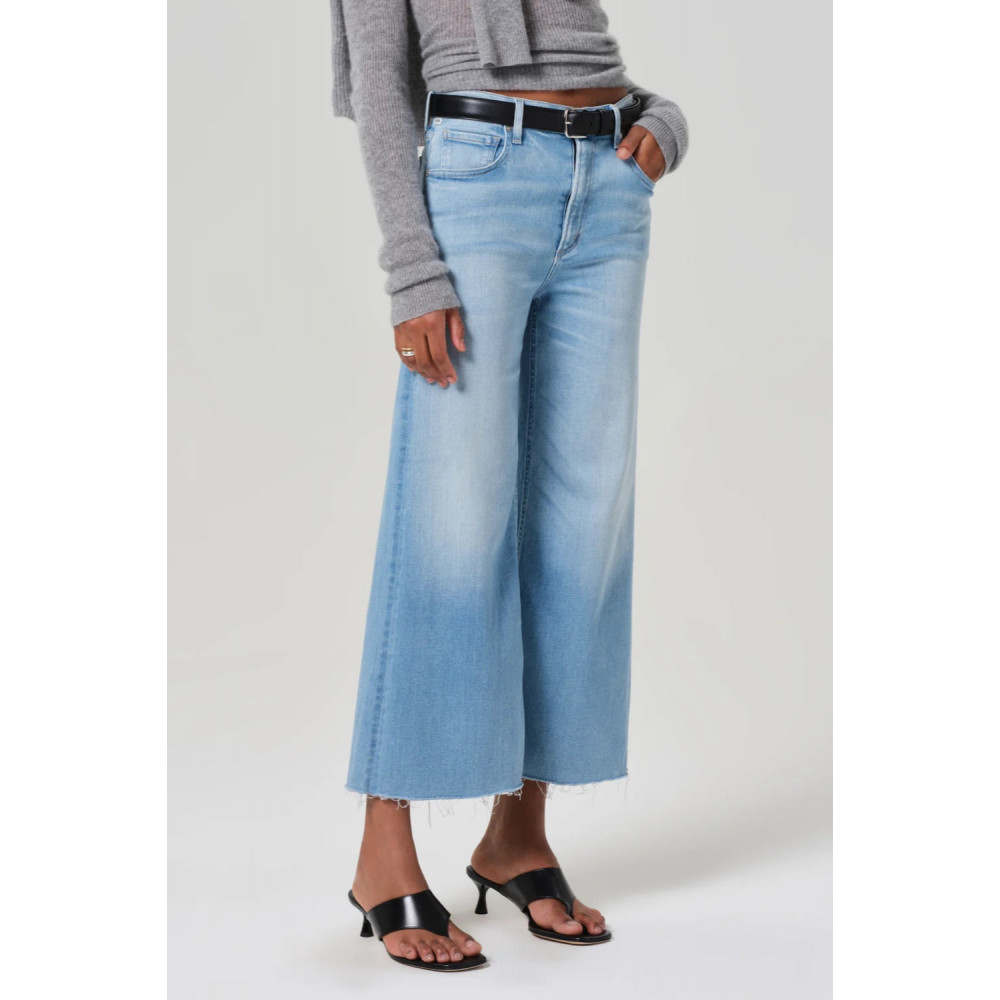 Folio Aura Wide Leg Crop Jean