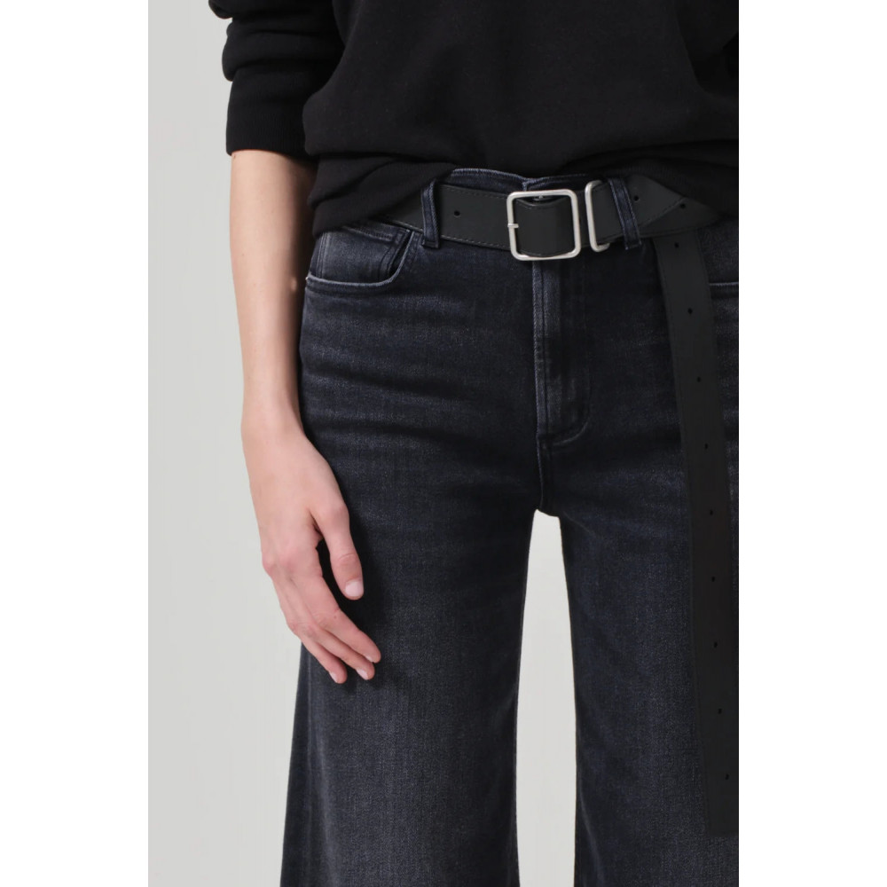 Folio Aura Wide Leg Crop Jean