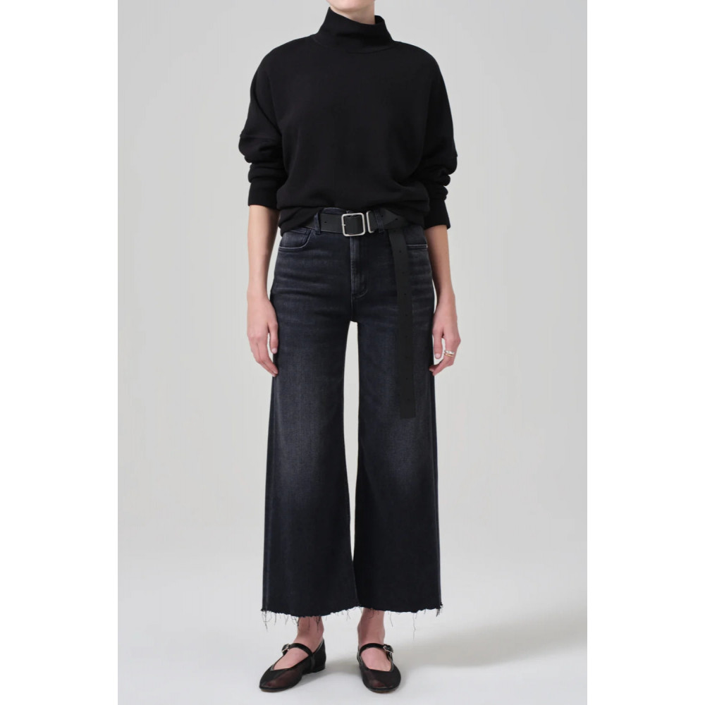 Folio Aura Wide Leg Crop Jean
