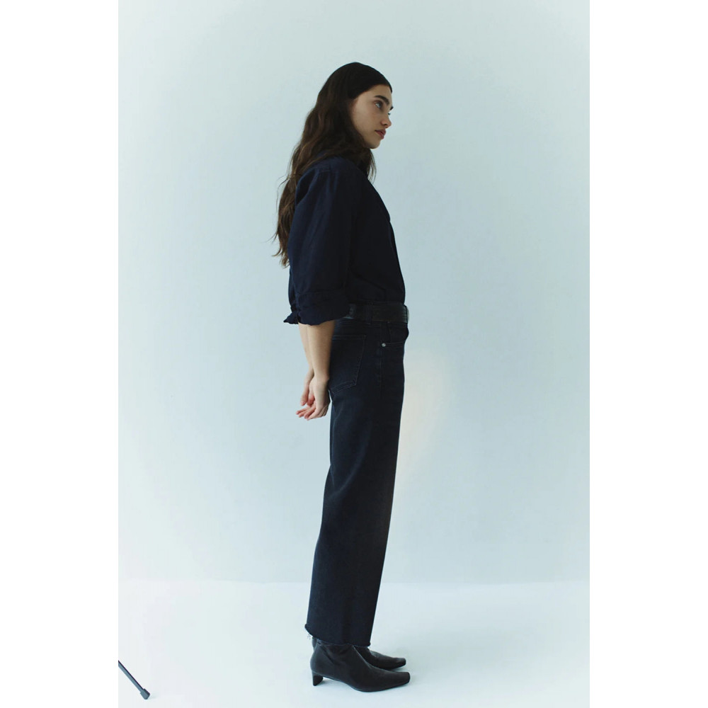 Folio Aura Wide Leg Crop Jean