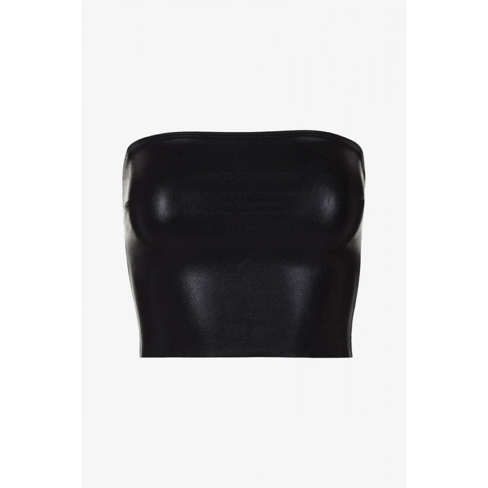 Nox Leather Tube Top