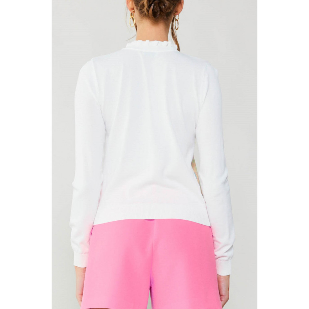 Graceful Combo Print Sweater