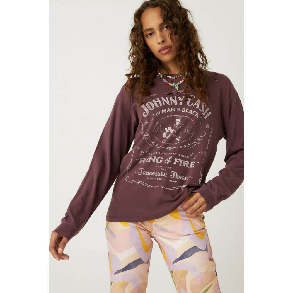 Hue Twilight Cash Long Sleeve Tee
