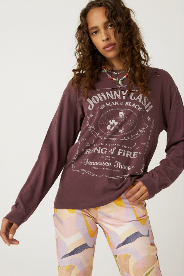 Hue Twilight Cash Long Sleeve Tee