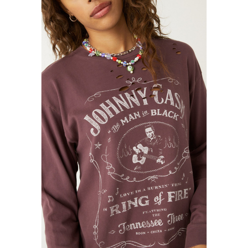Hue Twilight Cash Long Sleeve Tee