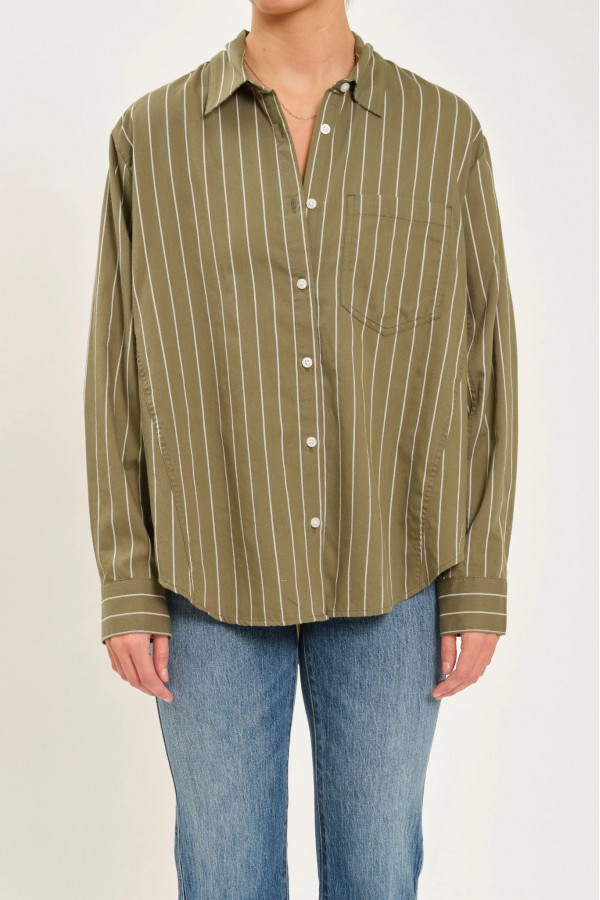 Fortuna Boyfriend Button Up Shirt