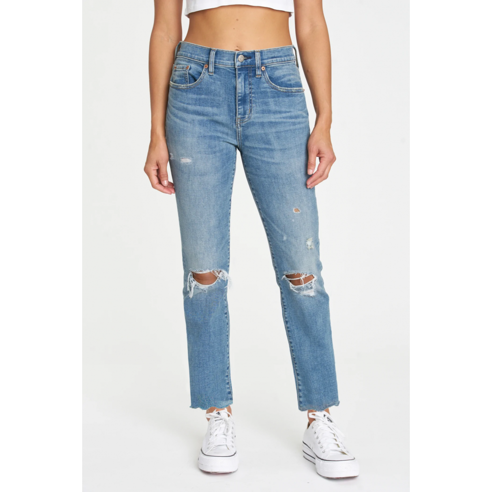 Cyan Driver Long Straight Jean