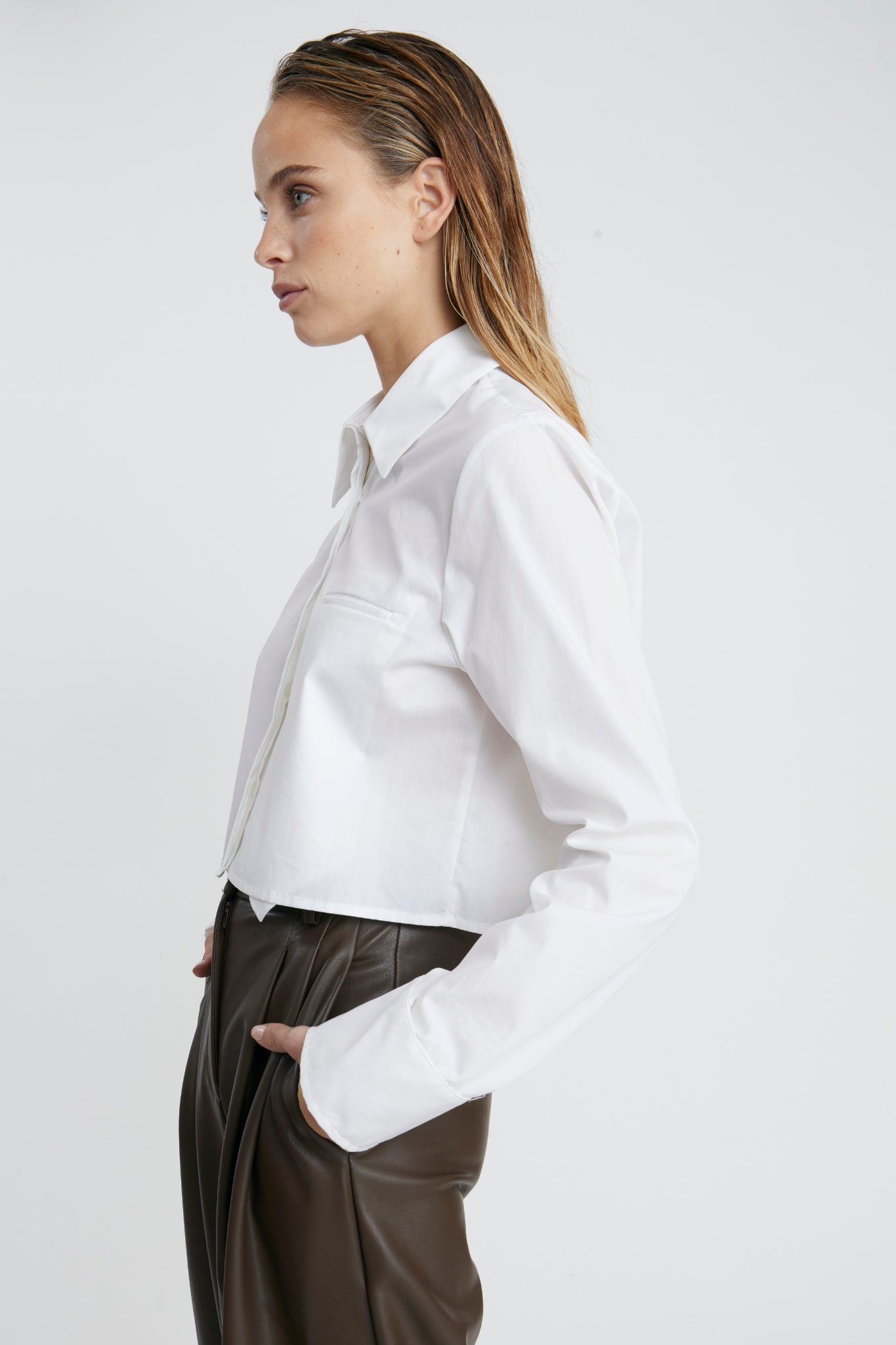 Ballad Crop Shirt