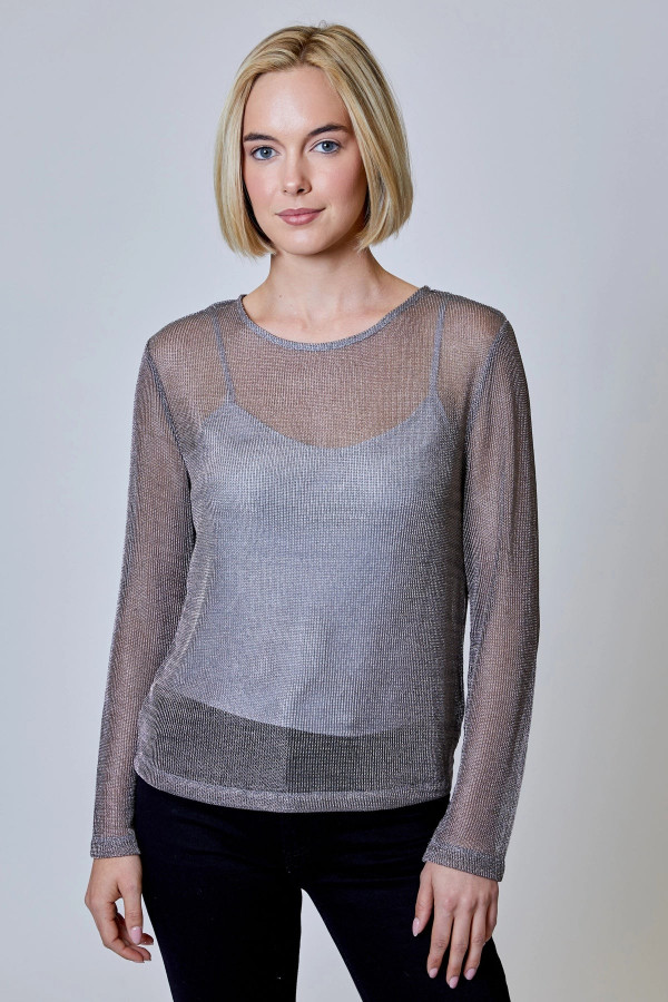 Lunar Mesh Top