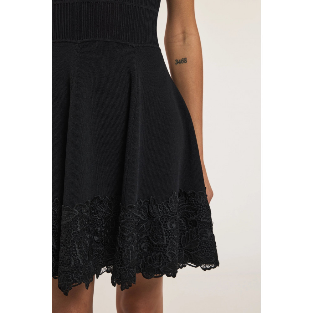 Brise Bloom Lace Knit Dress