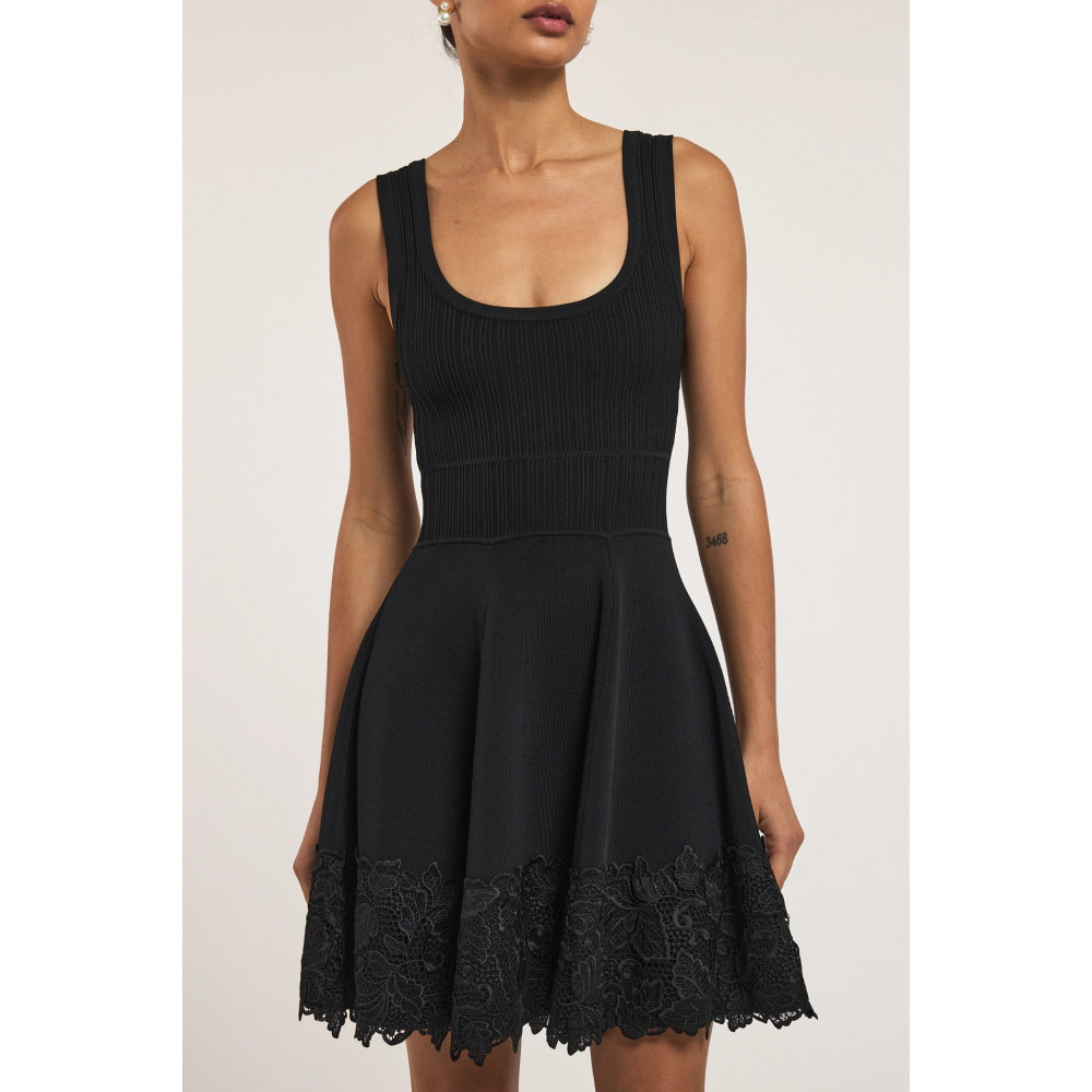 Brise Bloom Lace Knit Dress