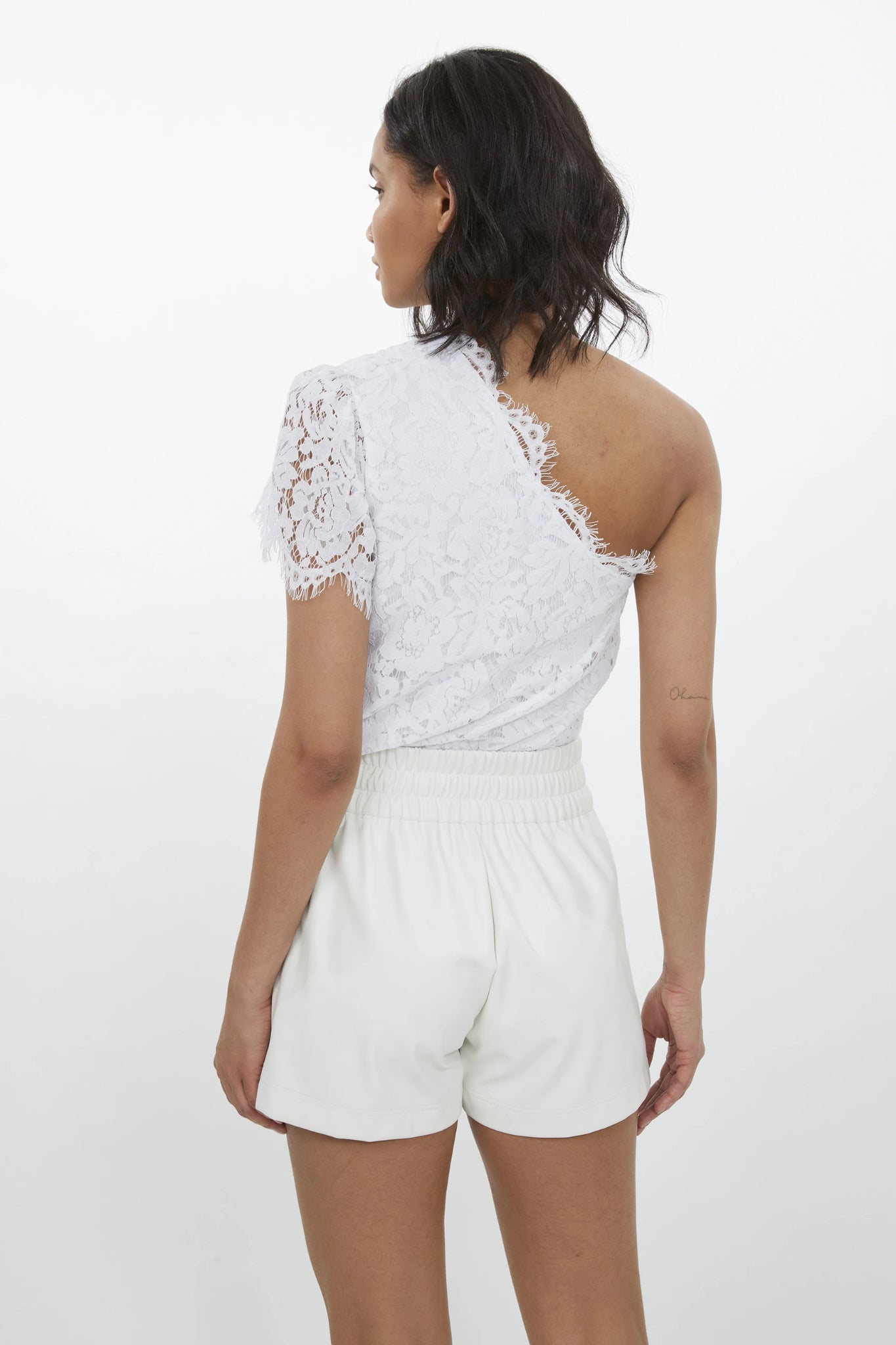 Facet Bloom Lace Top