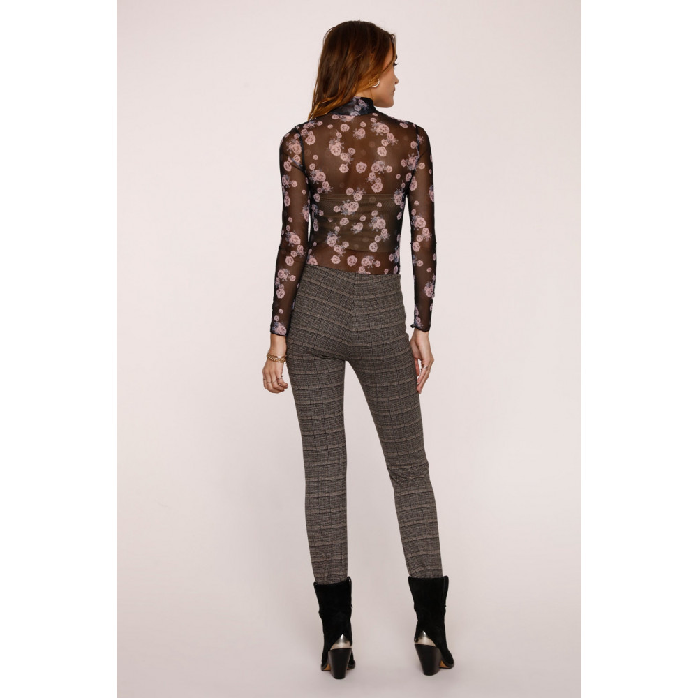 Triunfo Plaid Stirrup Pant