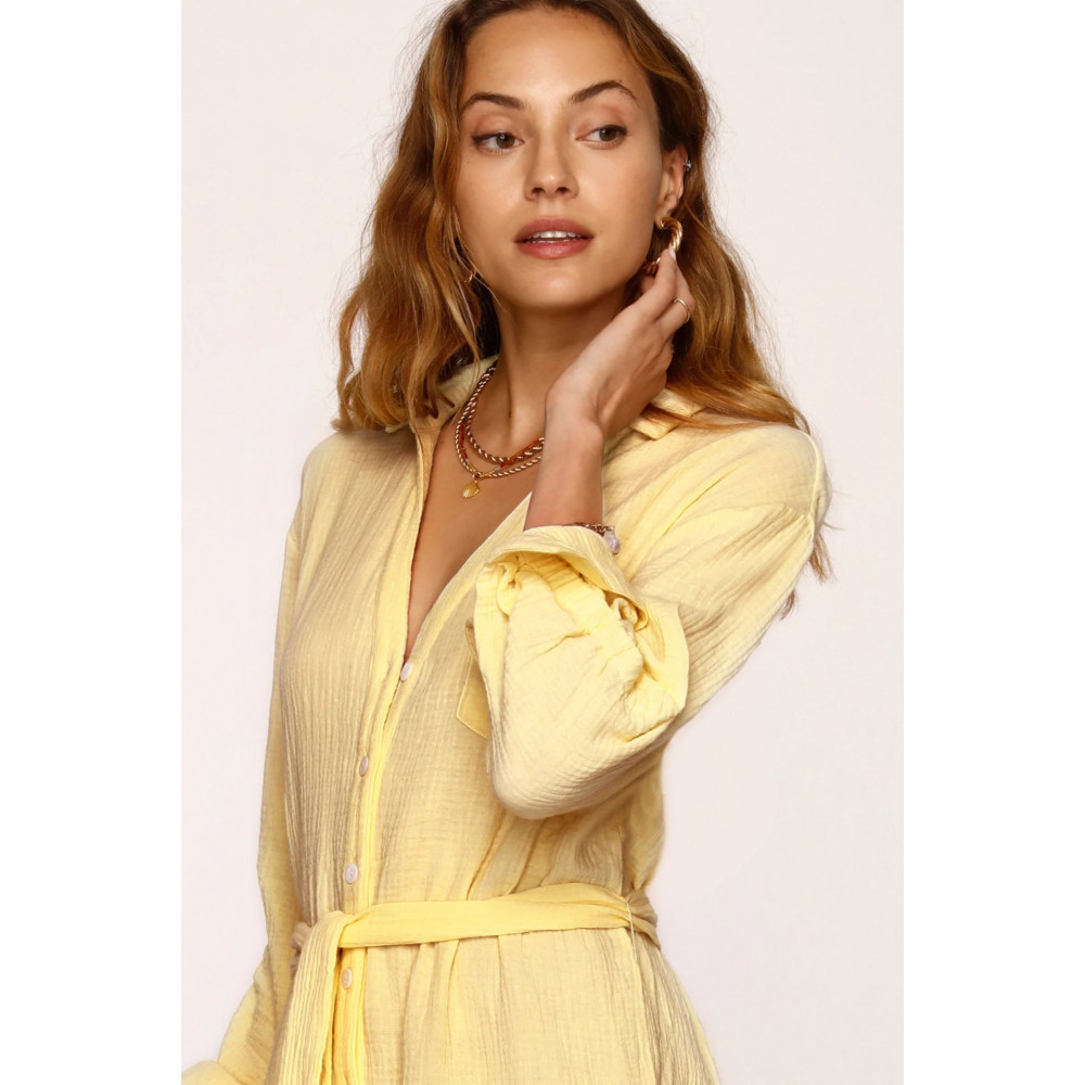 Topacio Button Down Dress