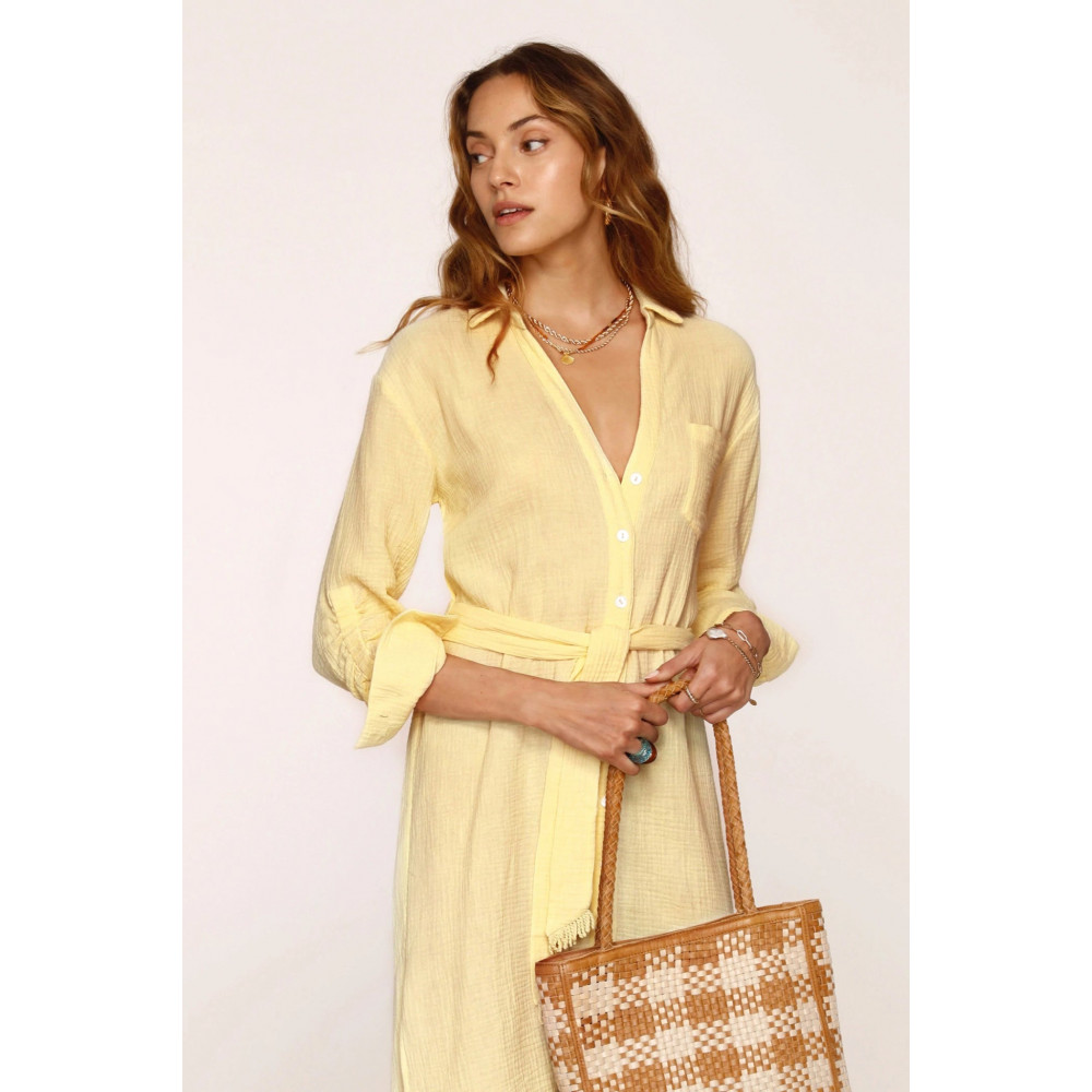 Topacio Button Down Dress