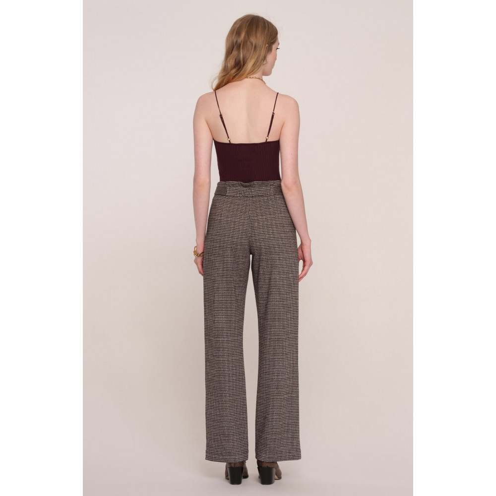 Nimble Luxe Plaid Pant