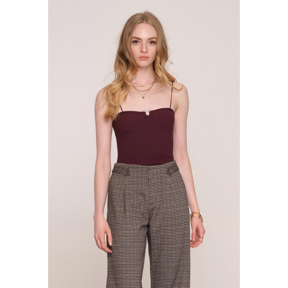 Nimble Luxe Plaid Pant