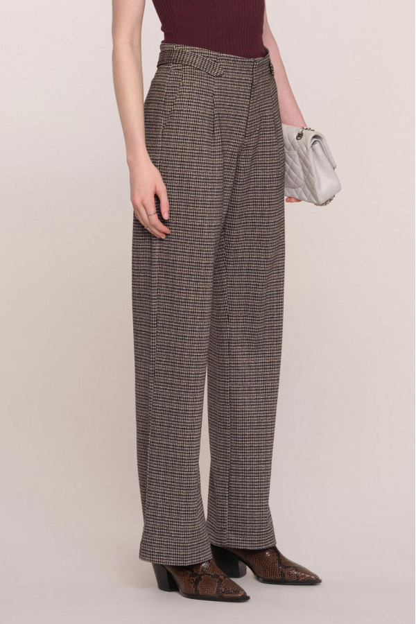 Nimble Luxe Plaid Pant