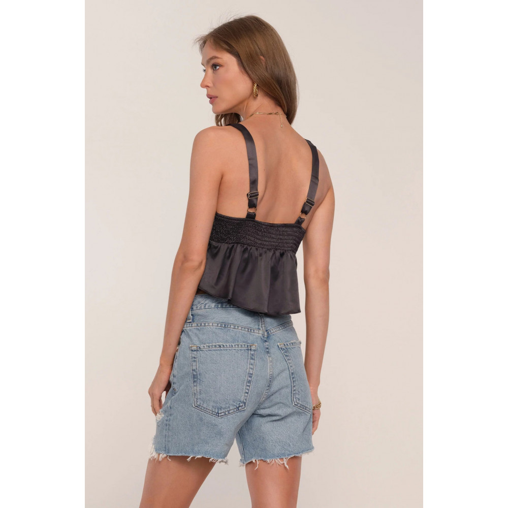 Thrust Lace Trim Cami