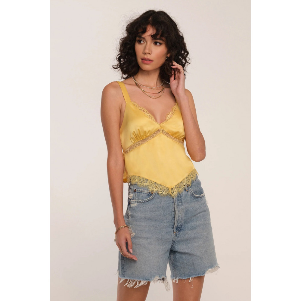 Thrust Lace Trim Cami