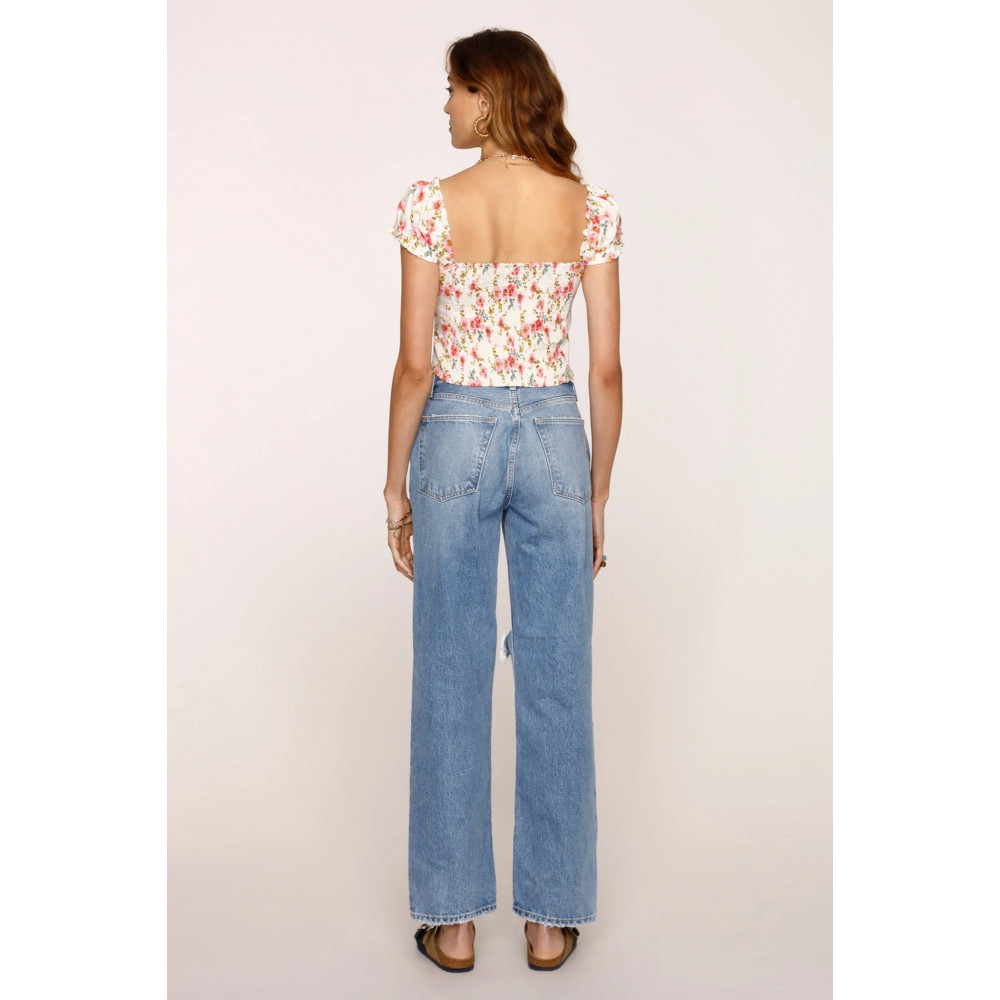 Esmeralda Floral Top