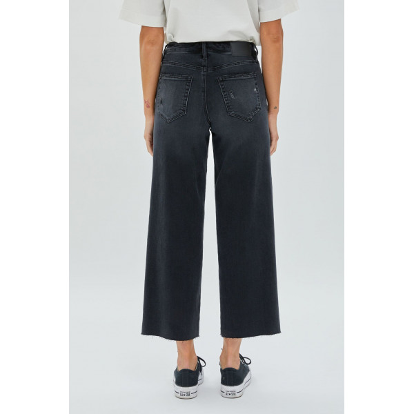 Fleet Crop Wide Leg Jean