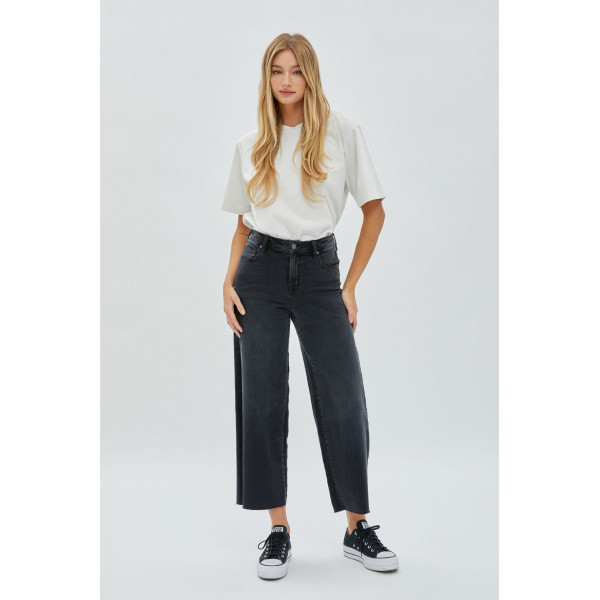 Fleet Crop Wide Leg Jean