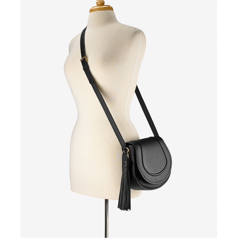 Suede Joie Saddle Bag