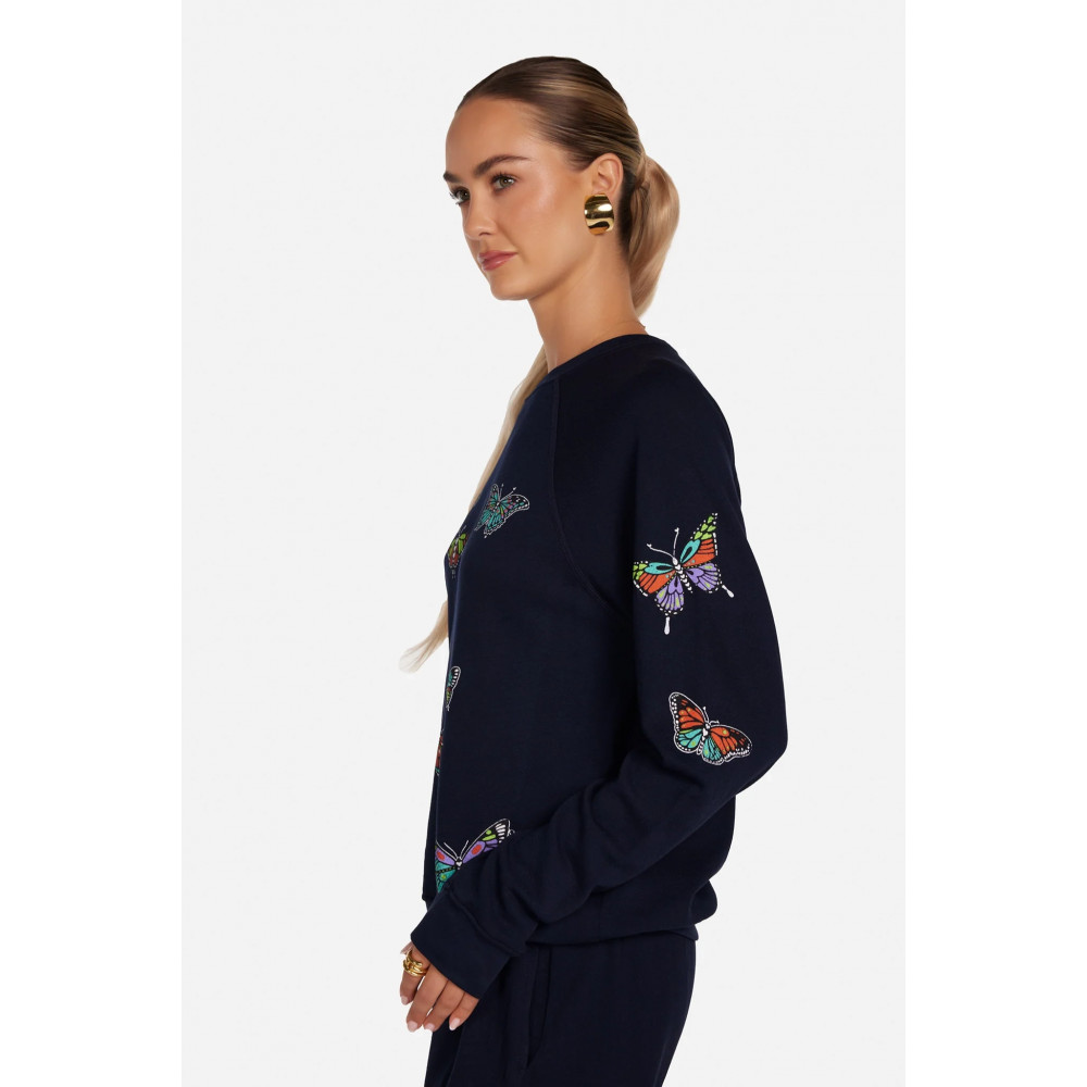 Brisk Vintage Butterfly Sweatshirt