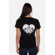 Prism Echo Skull Heart Tee