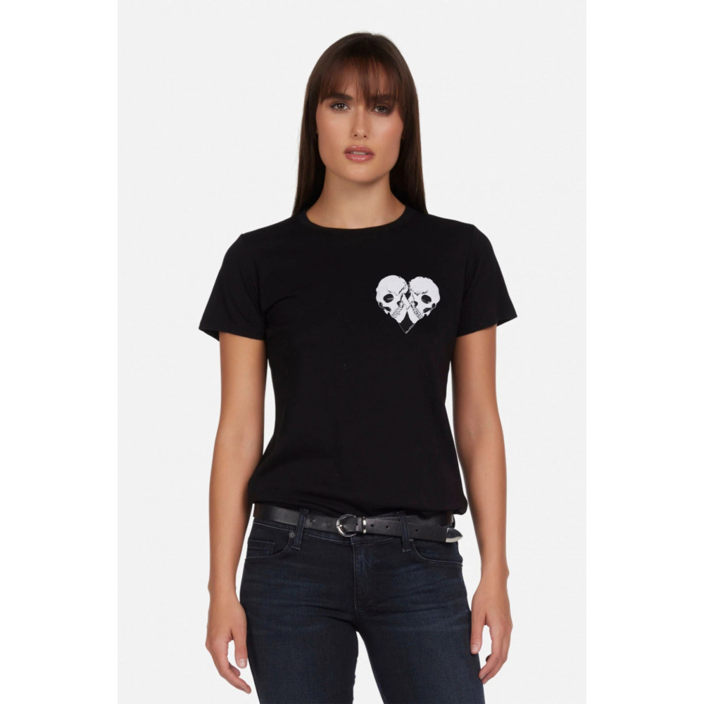 Prism Echo Skull Heart Tee