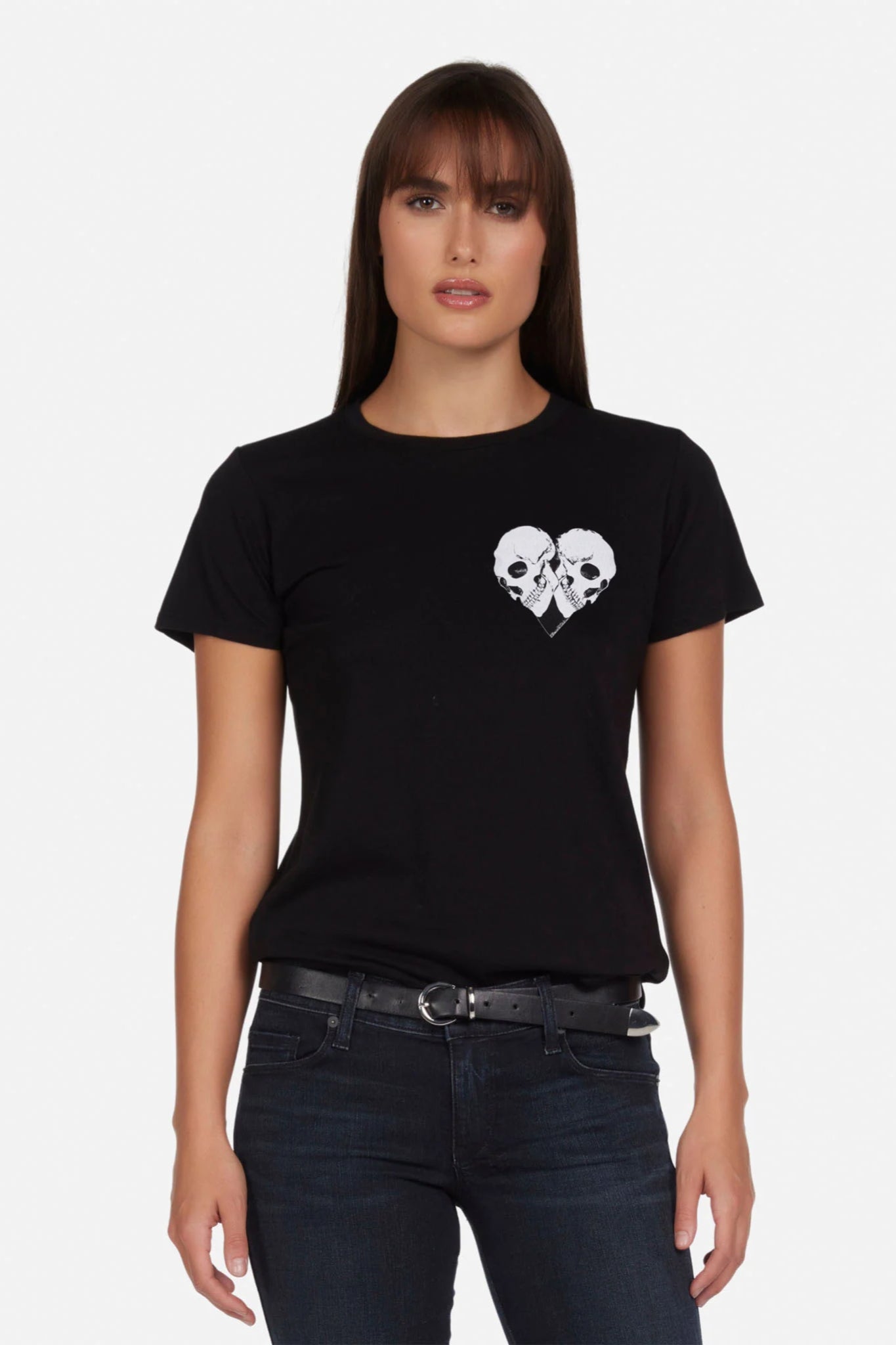 Prism Echo Skull Heart Tee