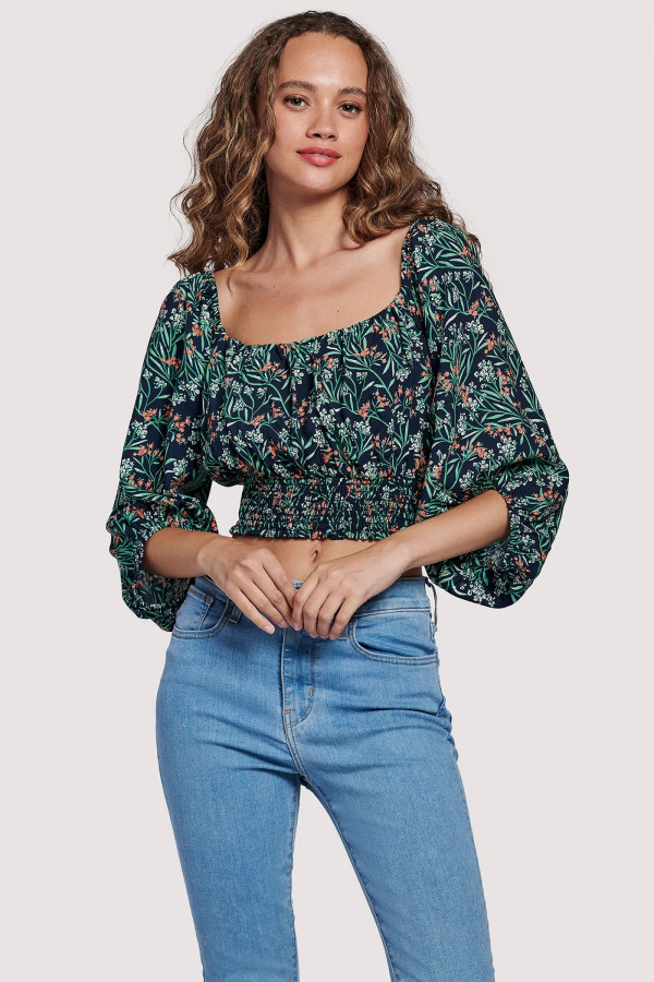 Âme Paradox Garden Floral Top