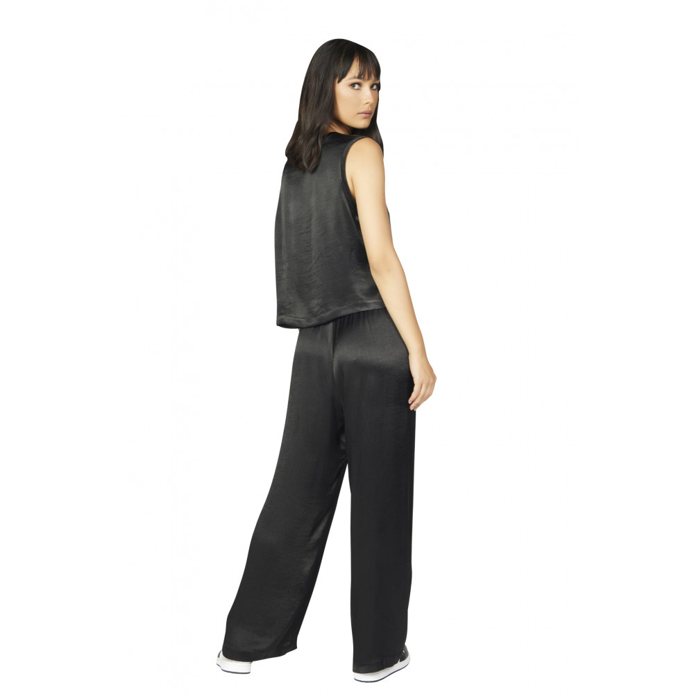Quasar Satin Crop Tank