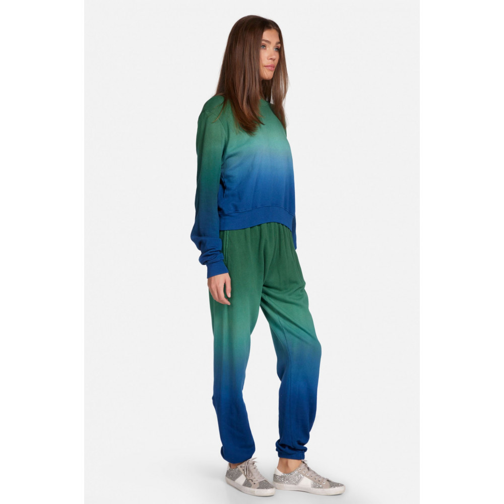 Valhalla Crop Ombre Sweatshirt