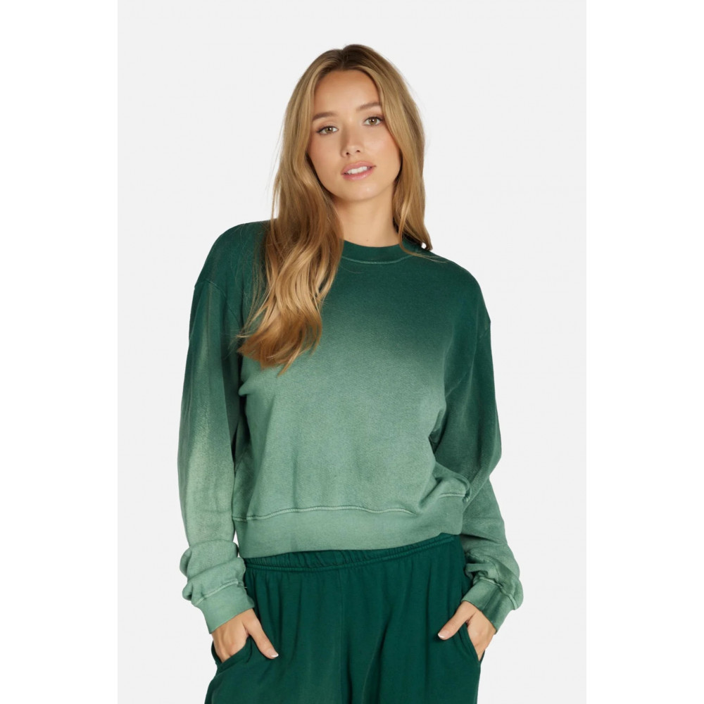 Valhalla Crop Ombre Sweatshirt