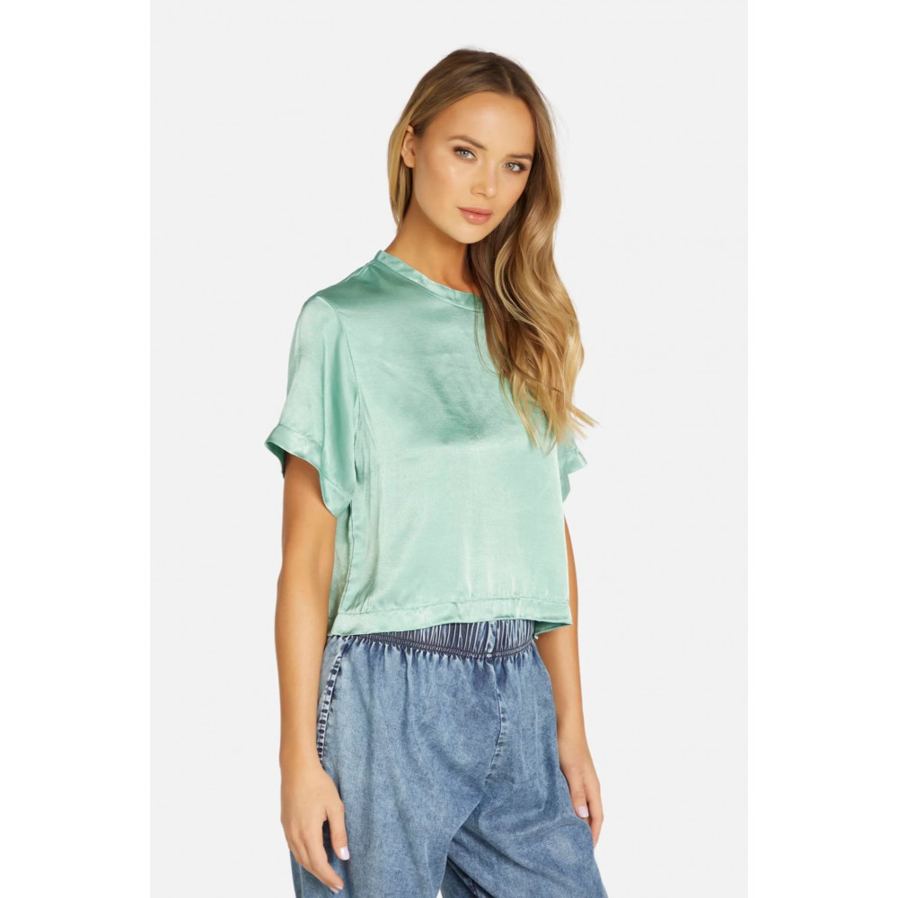 Fascino Short Sleeve Boxy Top