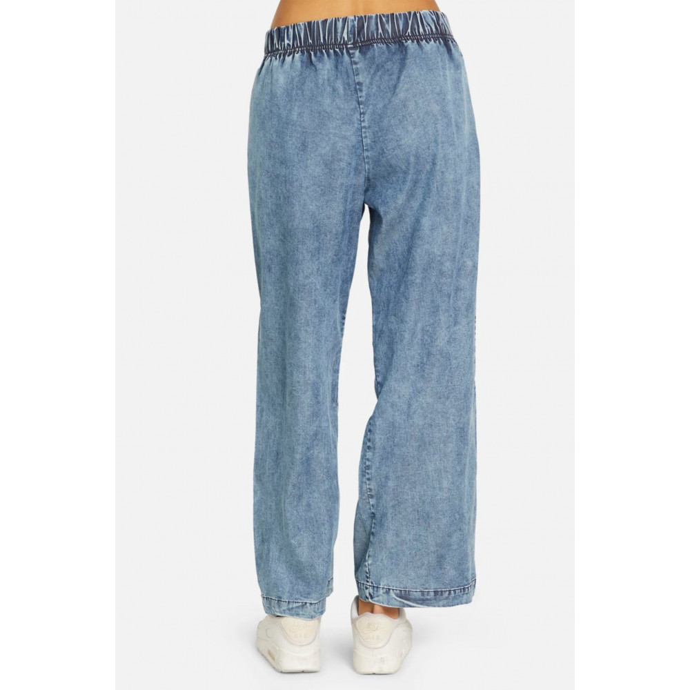 Glimmer Wide Leg Denim Pant